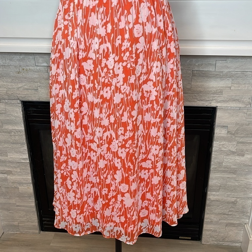 London Times Floral Print Sleeveless Dress Size 8P - Picture 6 of 9